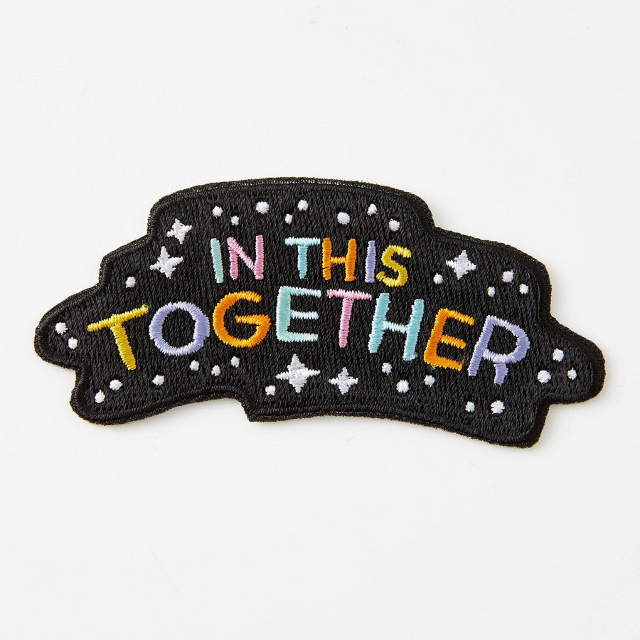Punky Pins In This Together Embroidered Iron On Patch