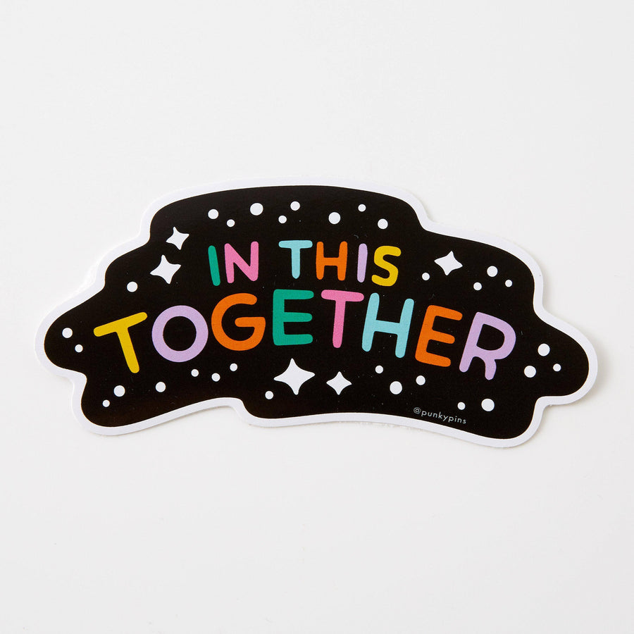 Punky Pins In This Together Vinyl Sticker