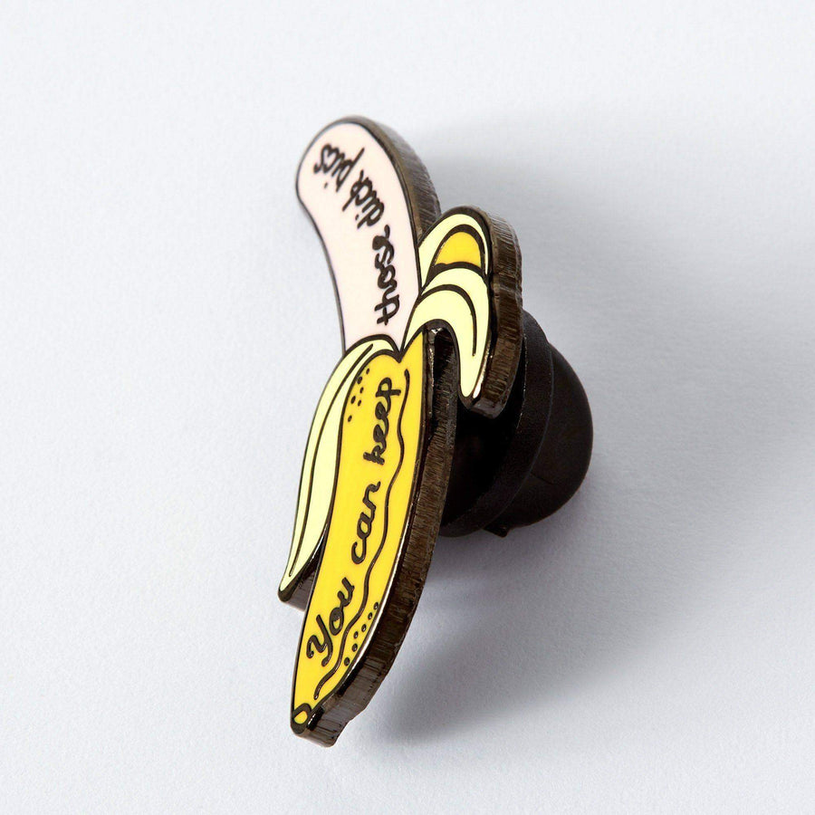 Punky Pins Keep Your Dick Pics Enamel Pin