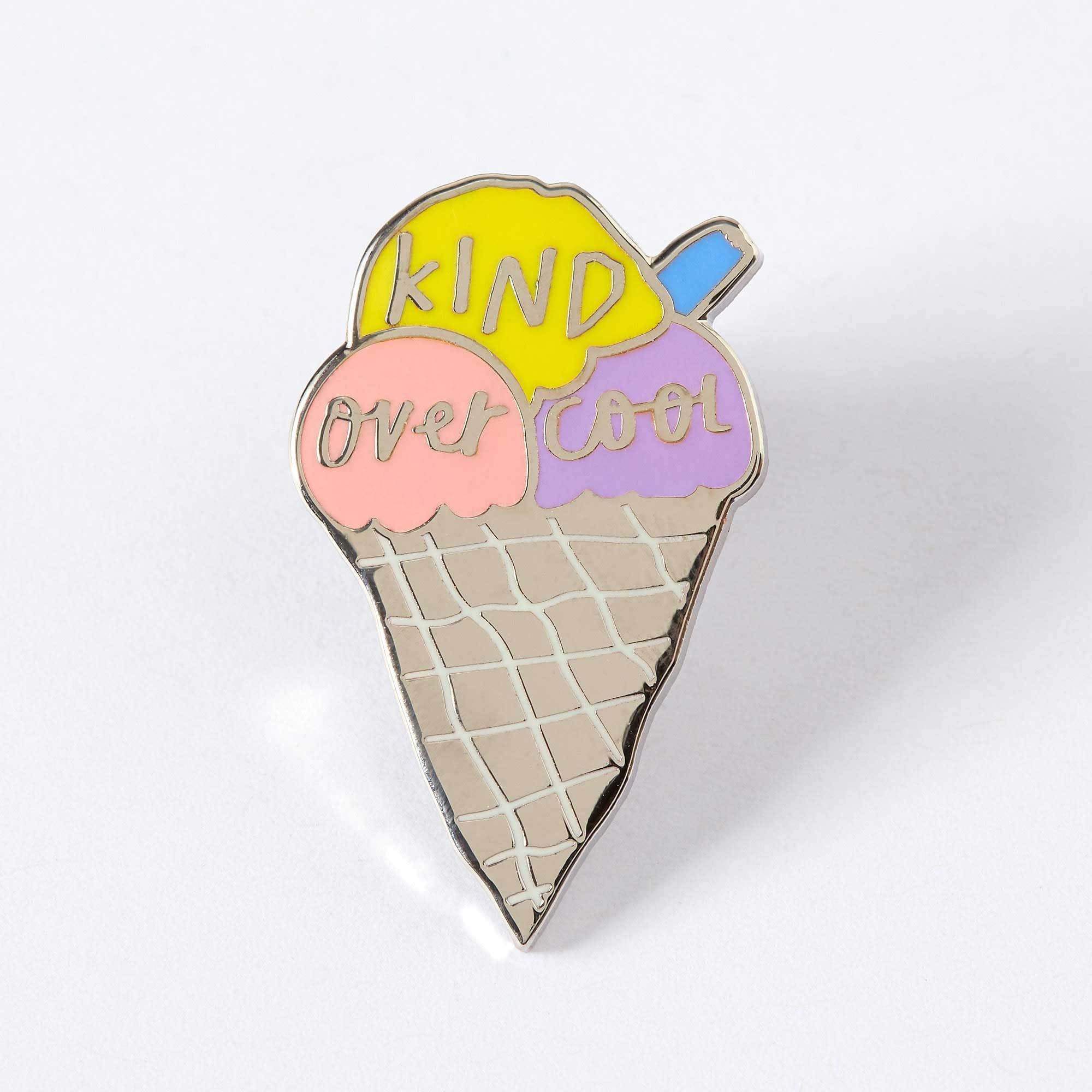 Kind Over Cool Enamel Pin – punkypins