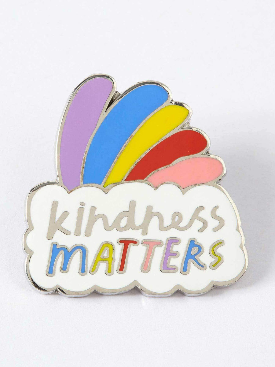 Punky Pins Kindness Matters Enamel Pin