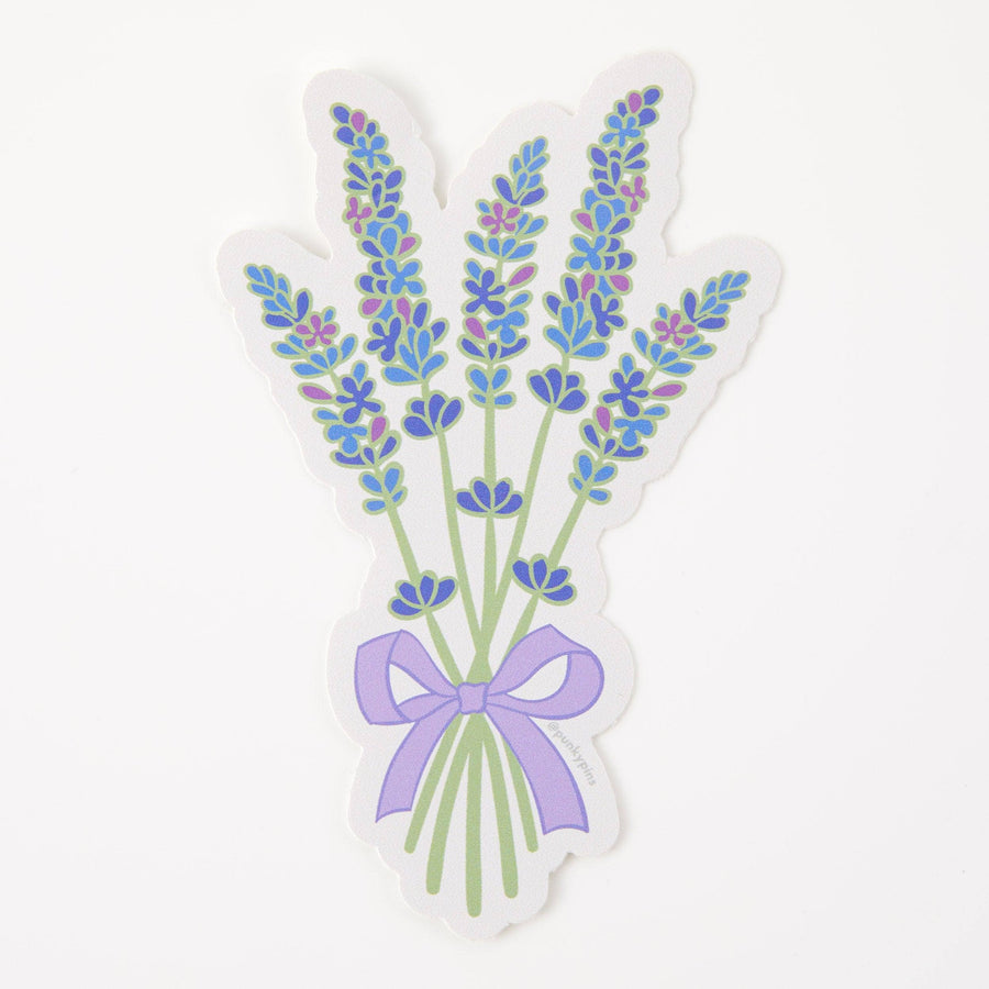 Punky Pins Lavender Vinyl Sticker