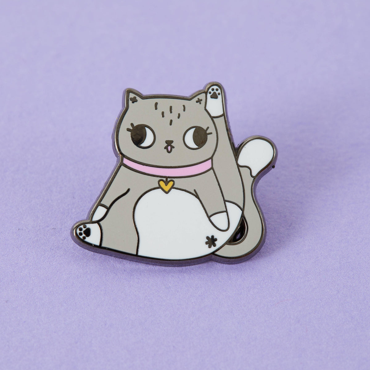 Punky Pins Limber Kitty Enamel Pin