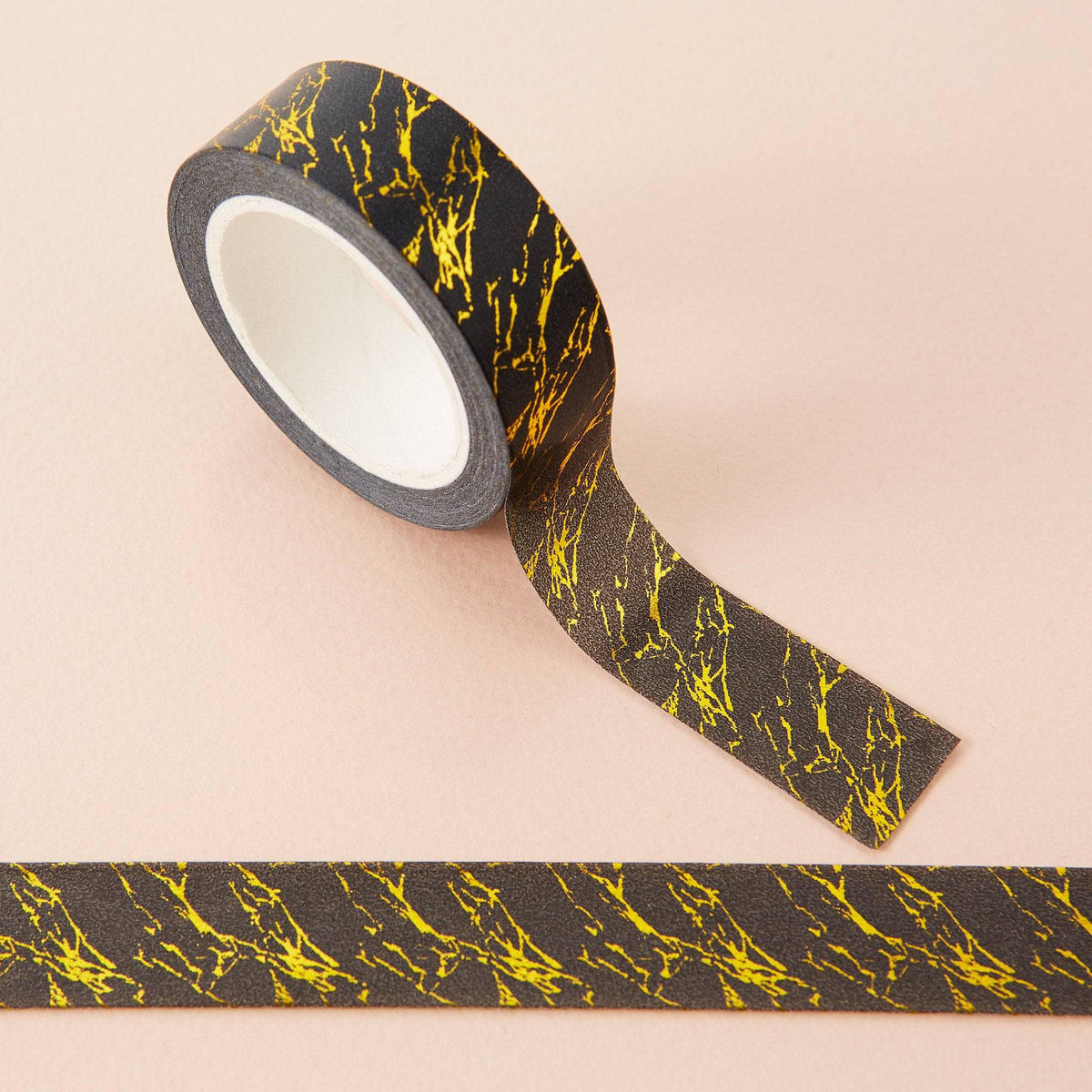 Punky Pins Marble Gold Foil Print Washi Tape