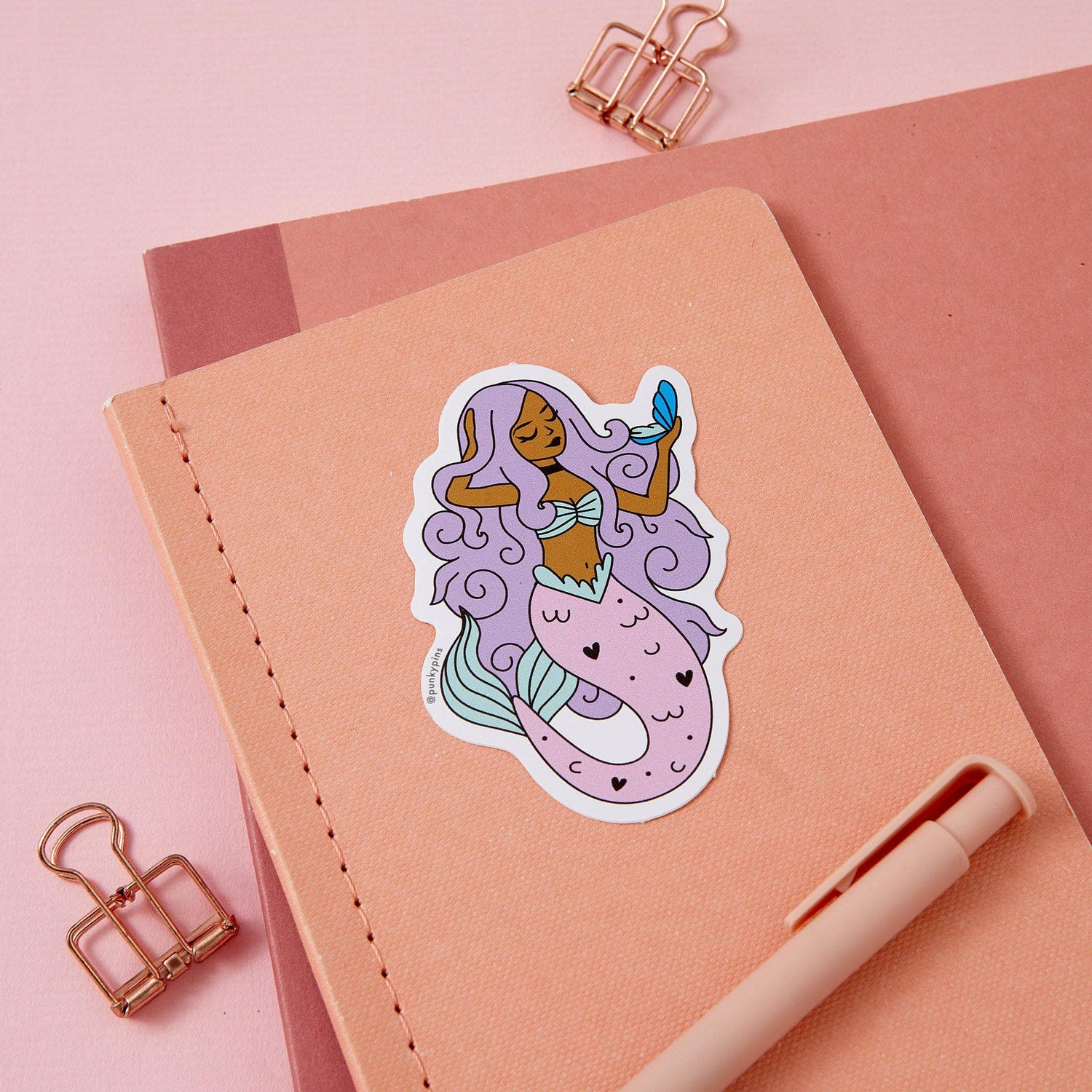 Mirror Mirror Mermaid Vinyl Sticker – punkypins