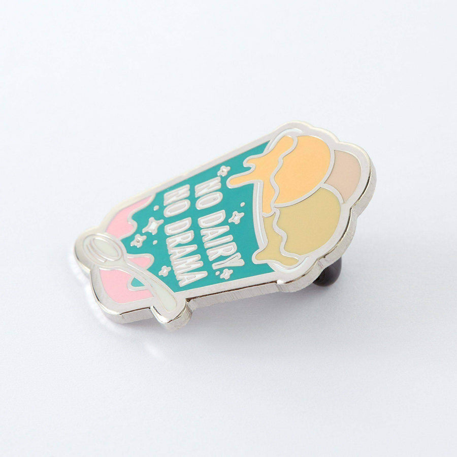 Punky Pins No Dairy No Drama Enamel Pin