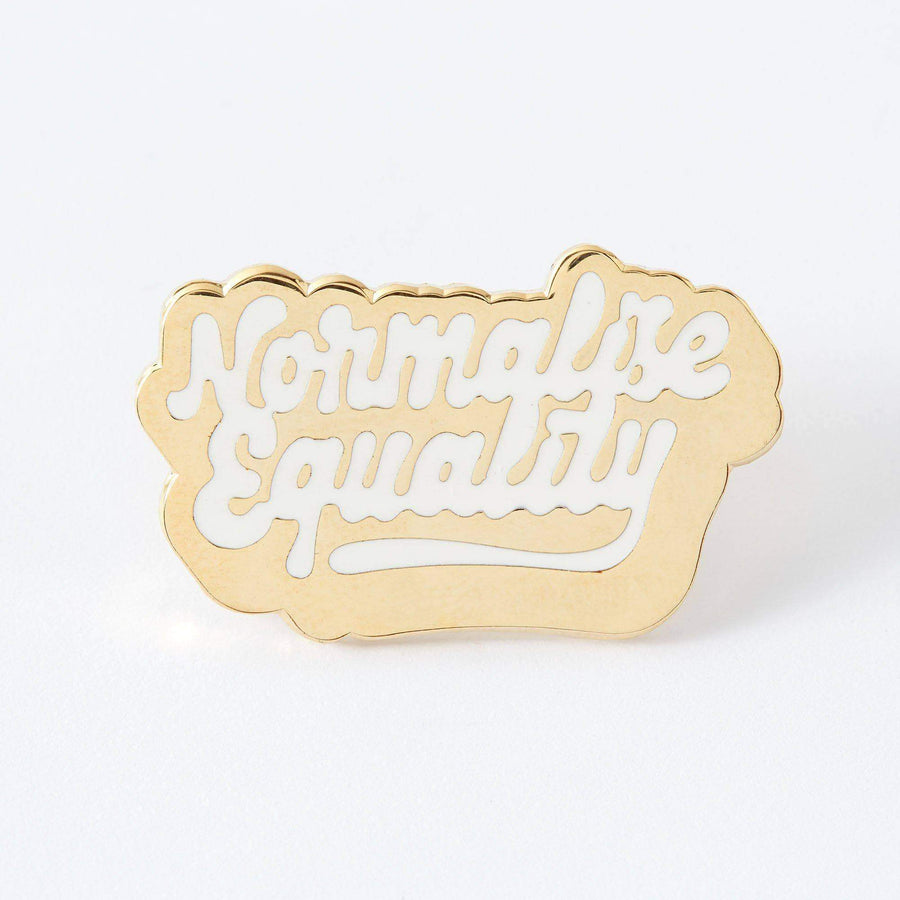 Punky Pins Normalise Equality Enamel Pin