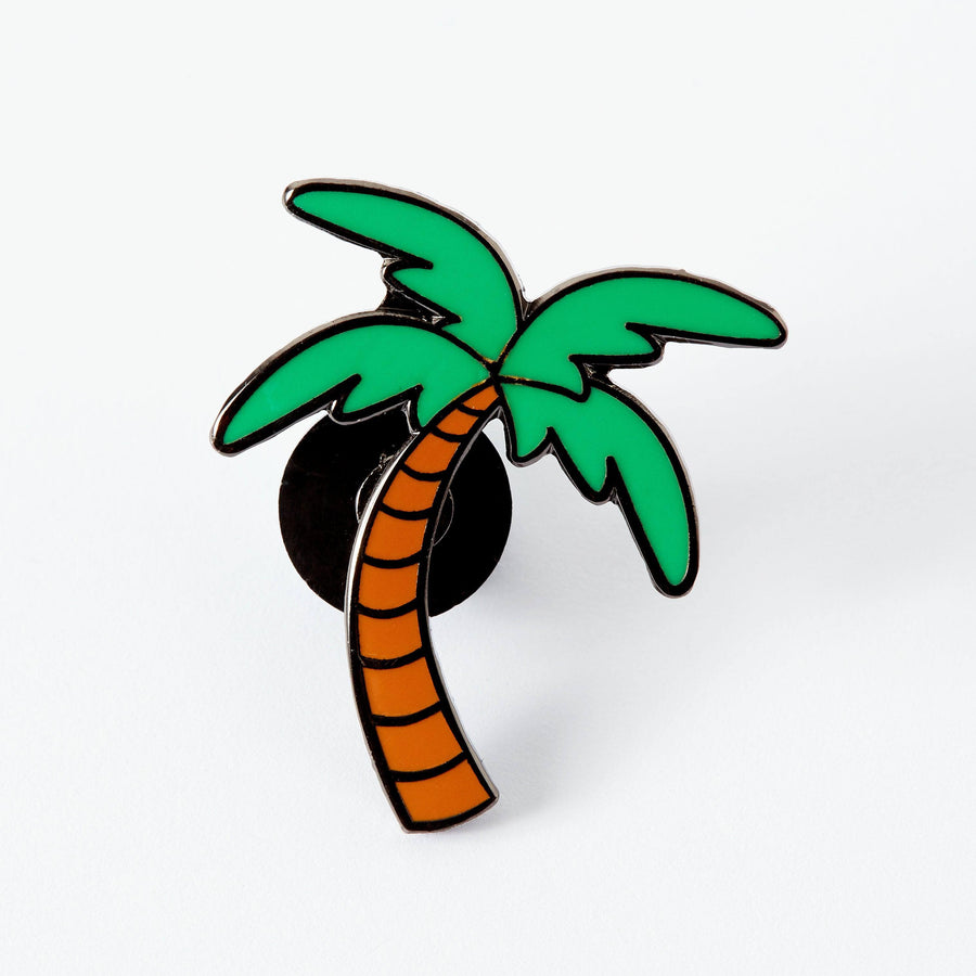 pin palm plant Palm Tree Enamel Pin – punkypins