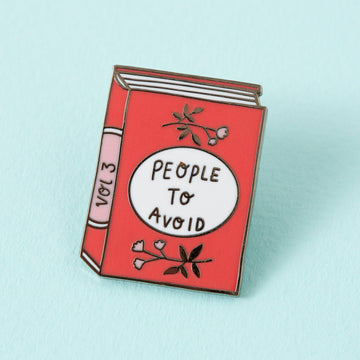 Punky Pins People To Avoid Enamel Pin