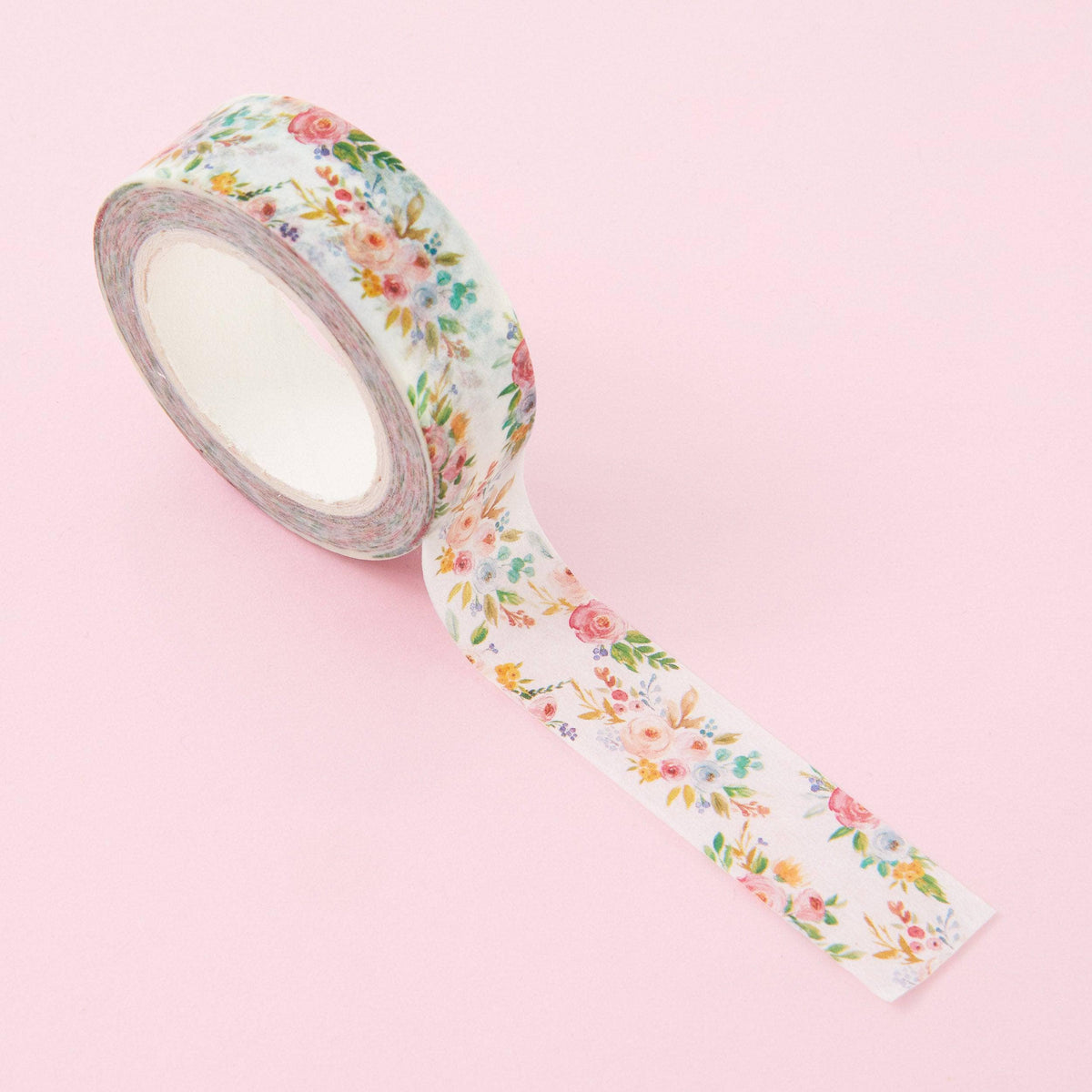 Punky Pins Pink Peony Flower Washi Tape