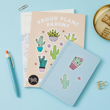 Punky Pins Plant Parent Vinyl Sticker Sheet