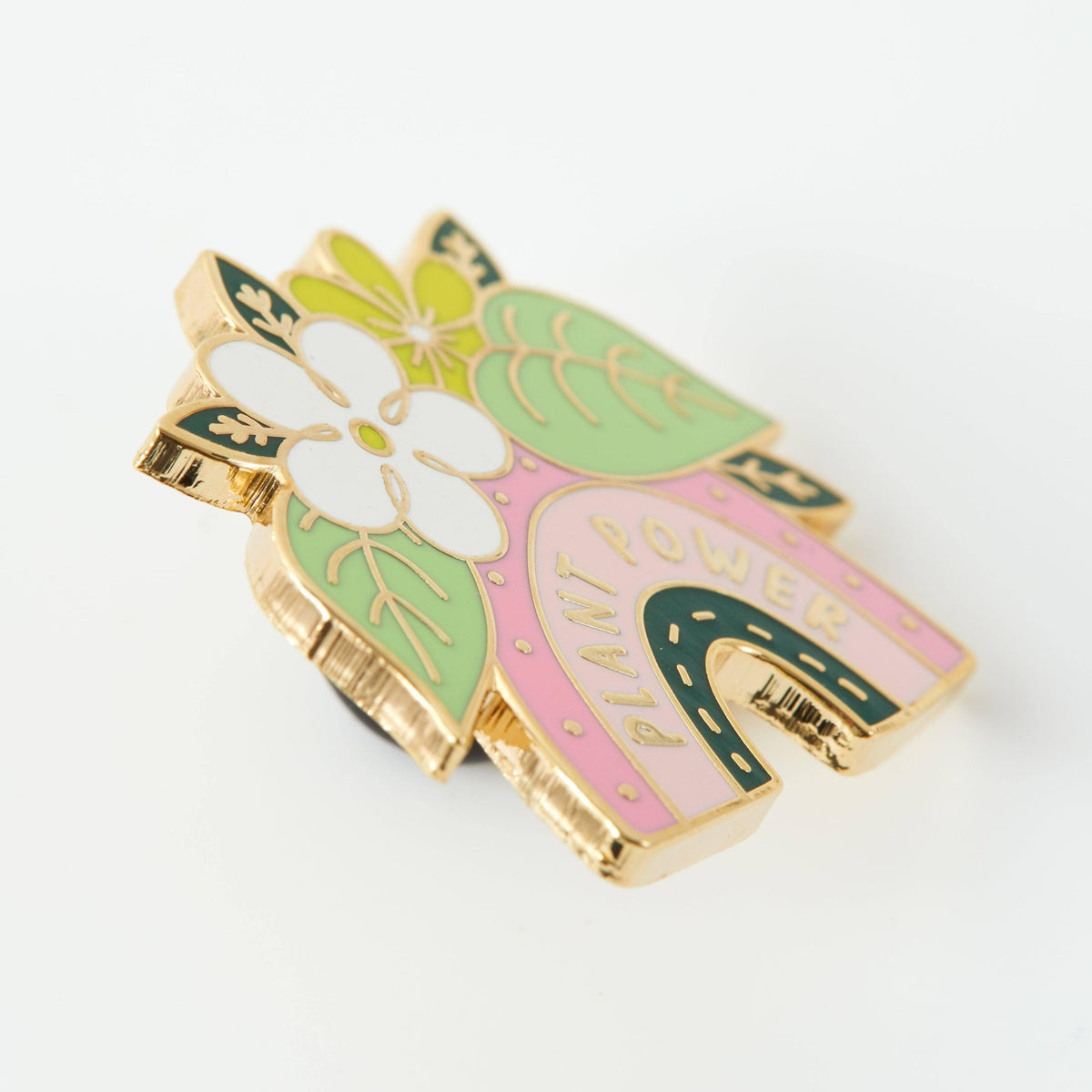 Punky Pins Plant Power Enamel Pin