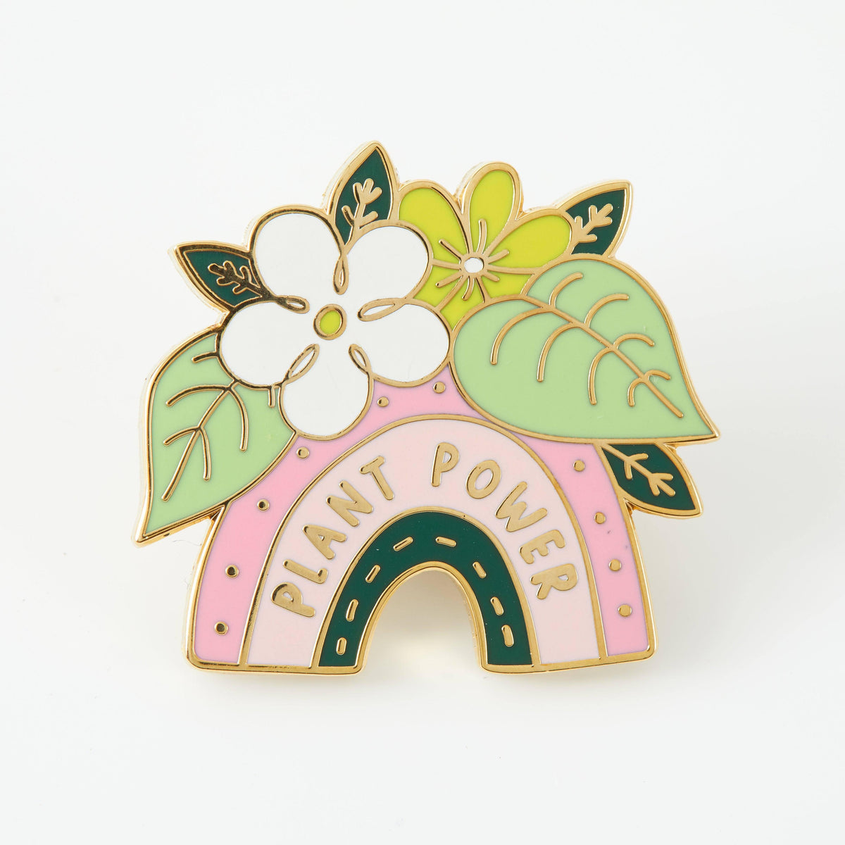 Punky Pins Plant Power Enamel Pin