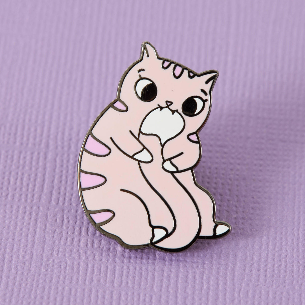 Punky Pins Playful Pussycat Enamel Pin