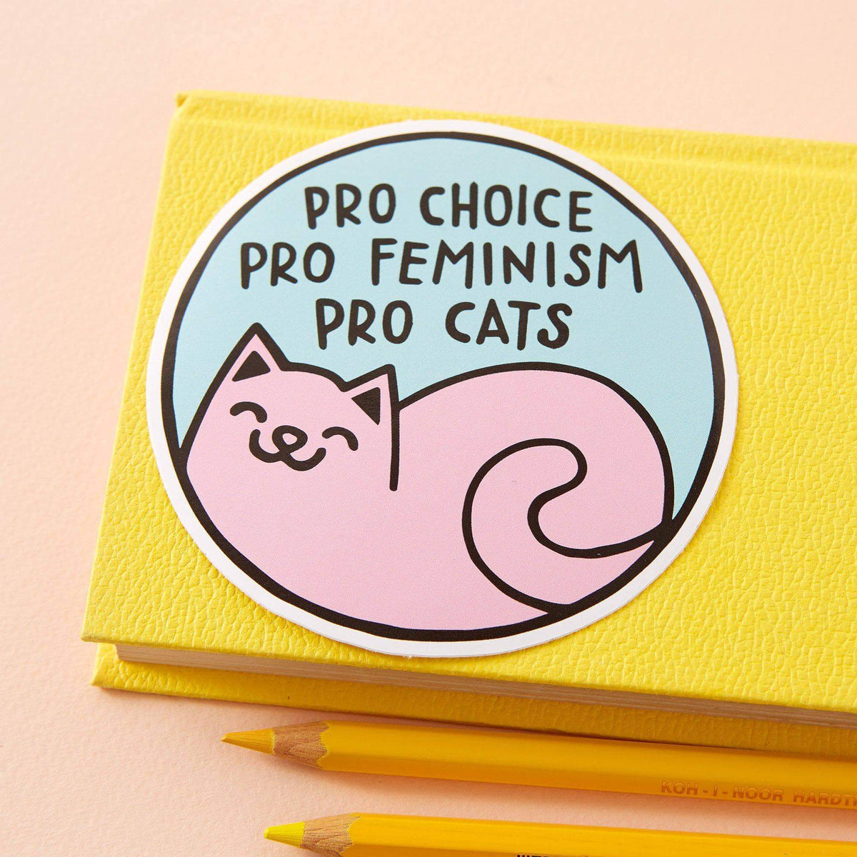 Punky Pins Pro Cats Die Cut Vinyl Sticker