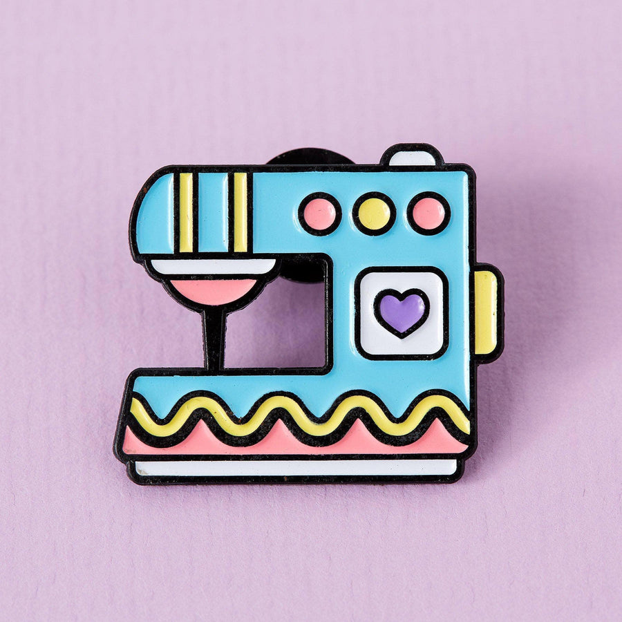 Punky Pins Sewing Machine Enamel Pin