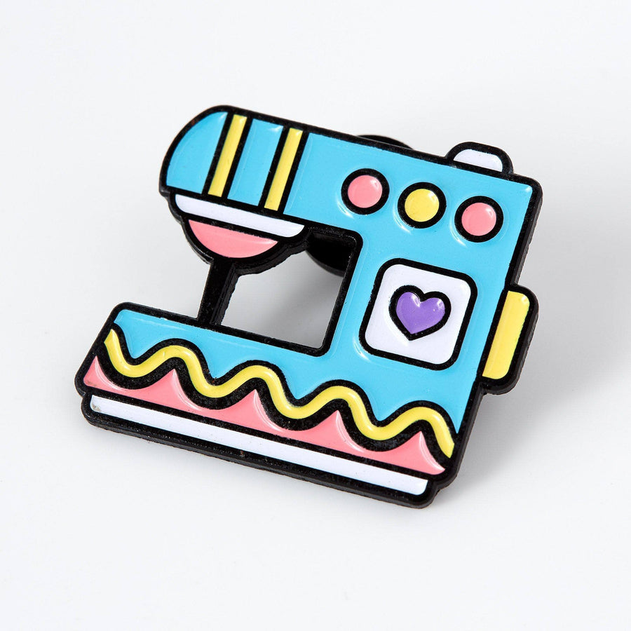 Punky Pins Sewing Machine Enamel Pin