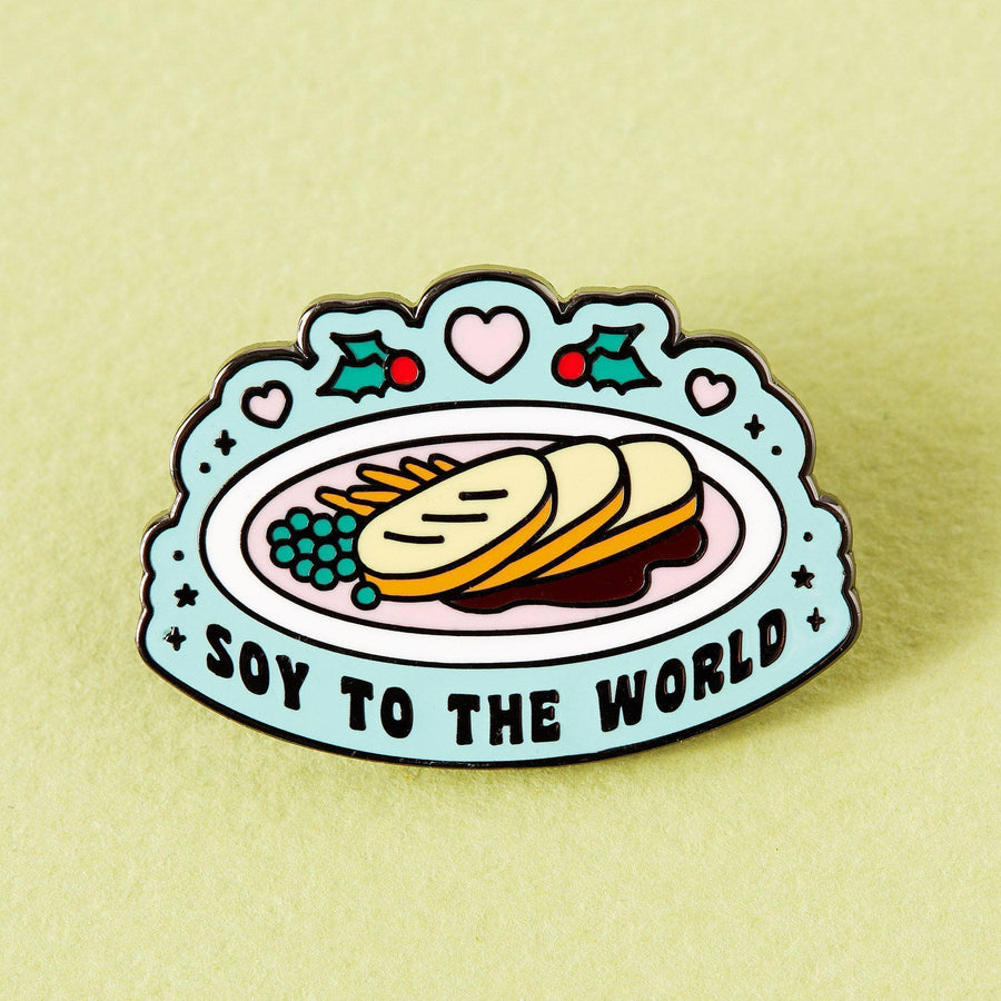 Punky Pins Soy To The World Enamel Pin