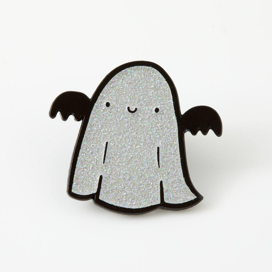 Punky Pins Sparkle Ghost Enamel Pin