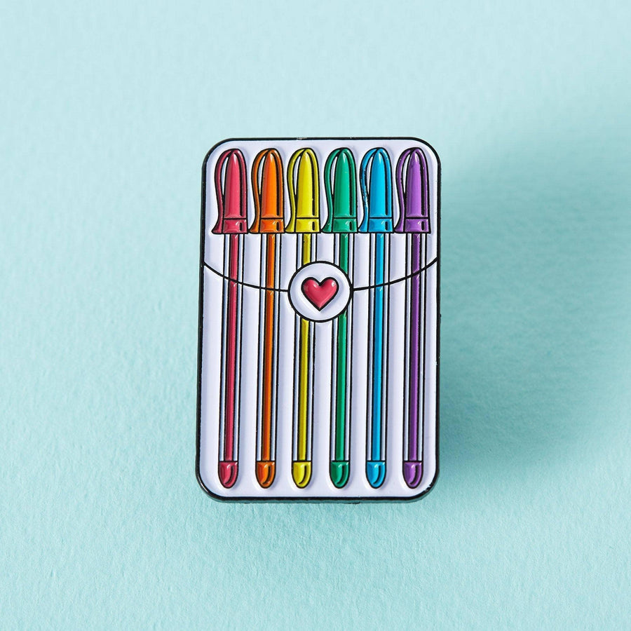 Punky Pins Stationery Gel Pens Enamel Pin