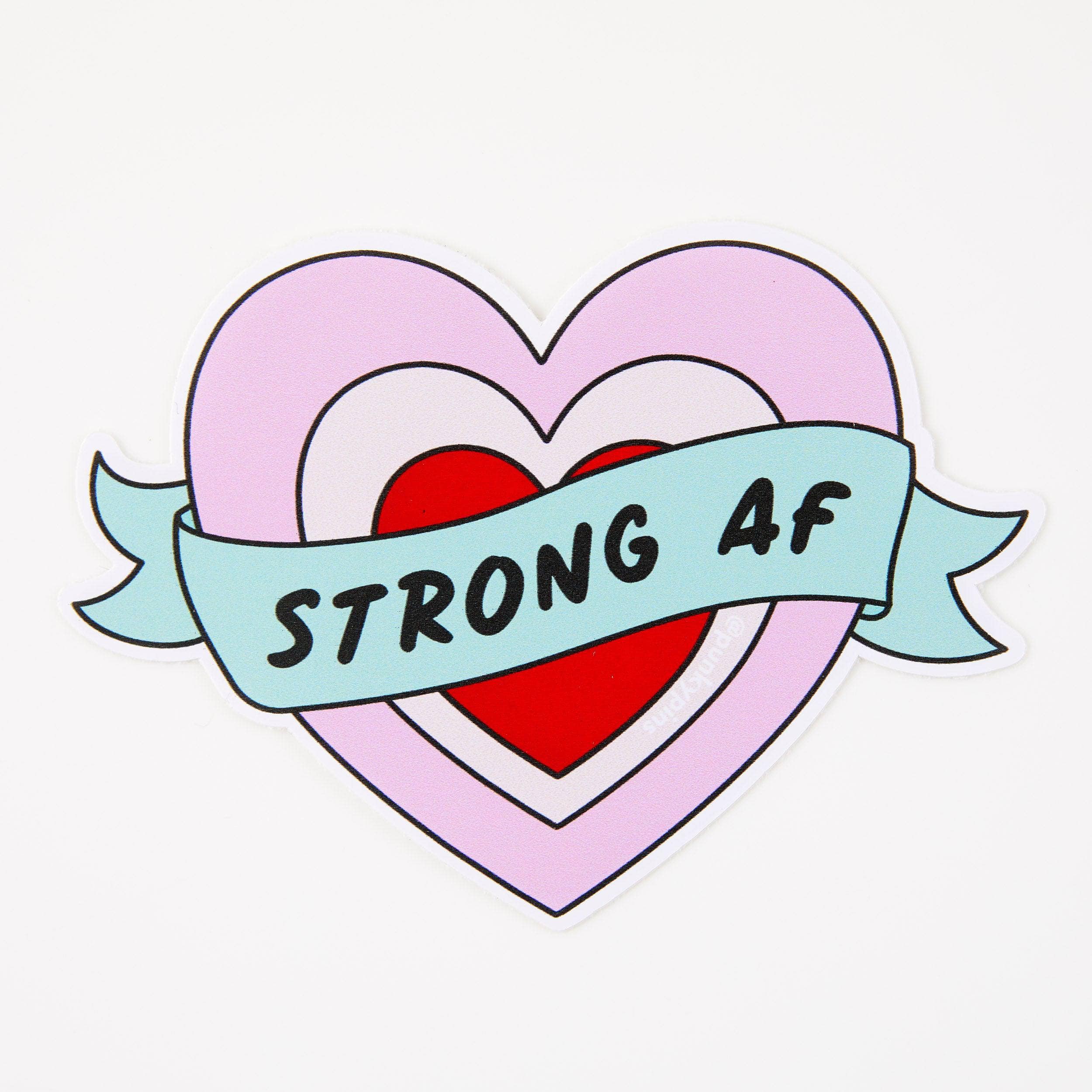 Strong AF Vinyl Sticker – punkypins