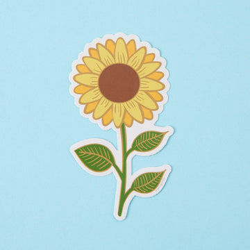 Punky Pins Sunflower Vinyl Sticker