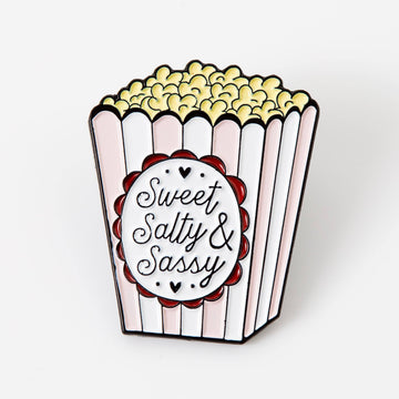 Punky Pins Sweet, Salty & Sassy Enamel Pin