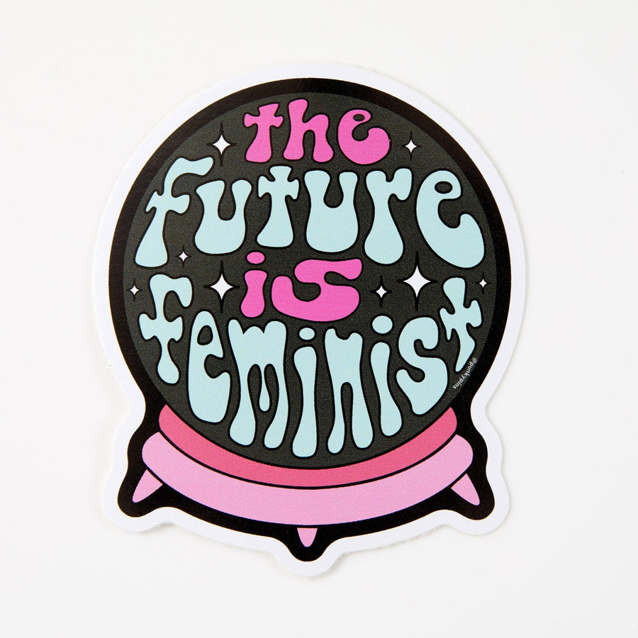 Punky Pins The Future Is Feminist Vinyl Sticker