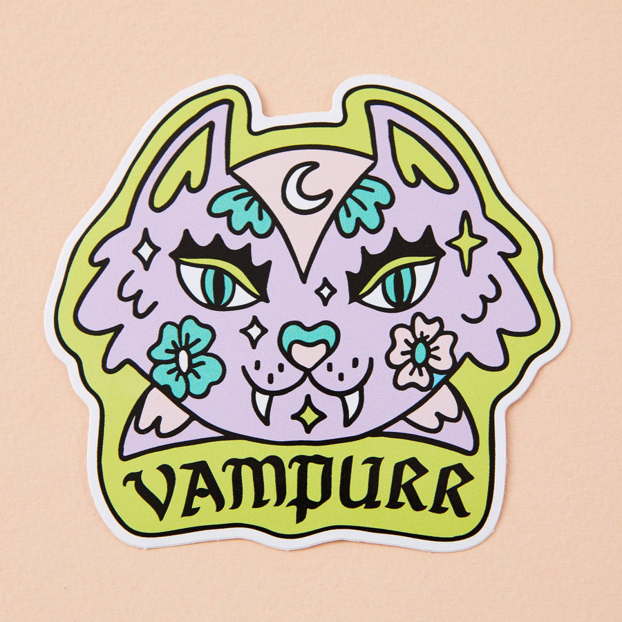 Punky Pins The Vampurr Vinyl Sticker