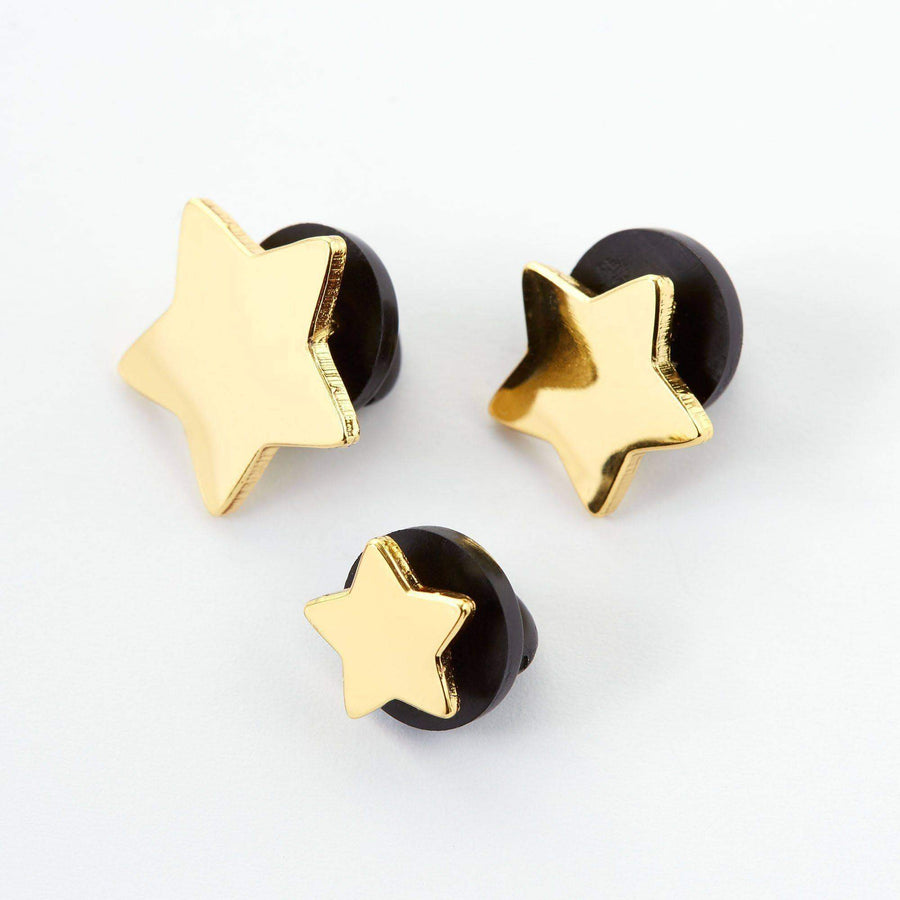 Punky Pins Trio of Stars Enamel Pin Set