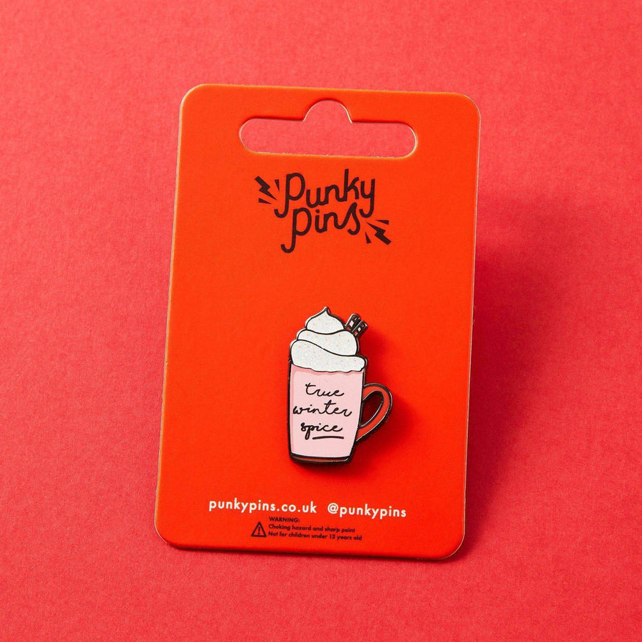 Punky Pins True Winter Spice Enamel Pin