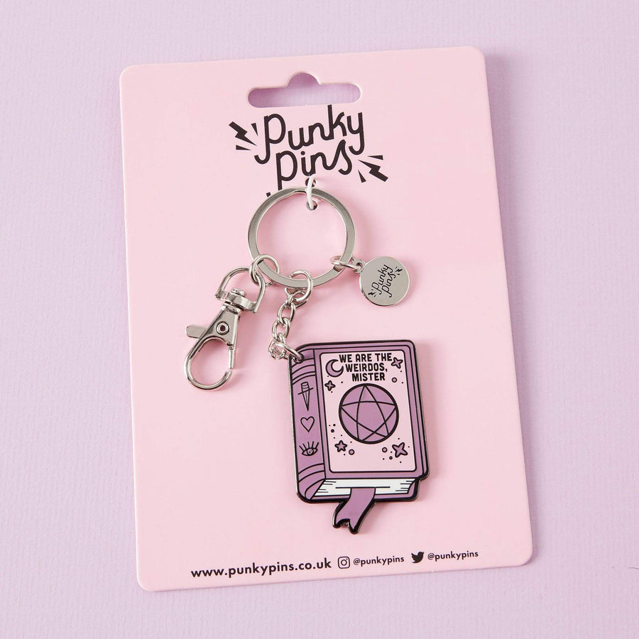 Punky Pins We Are The Weirdos Mister Enamel Keyring