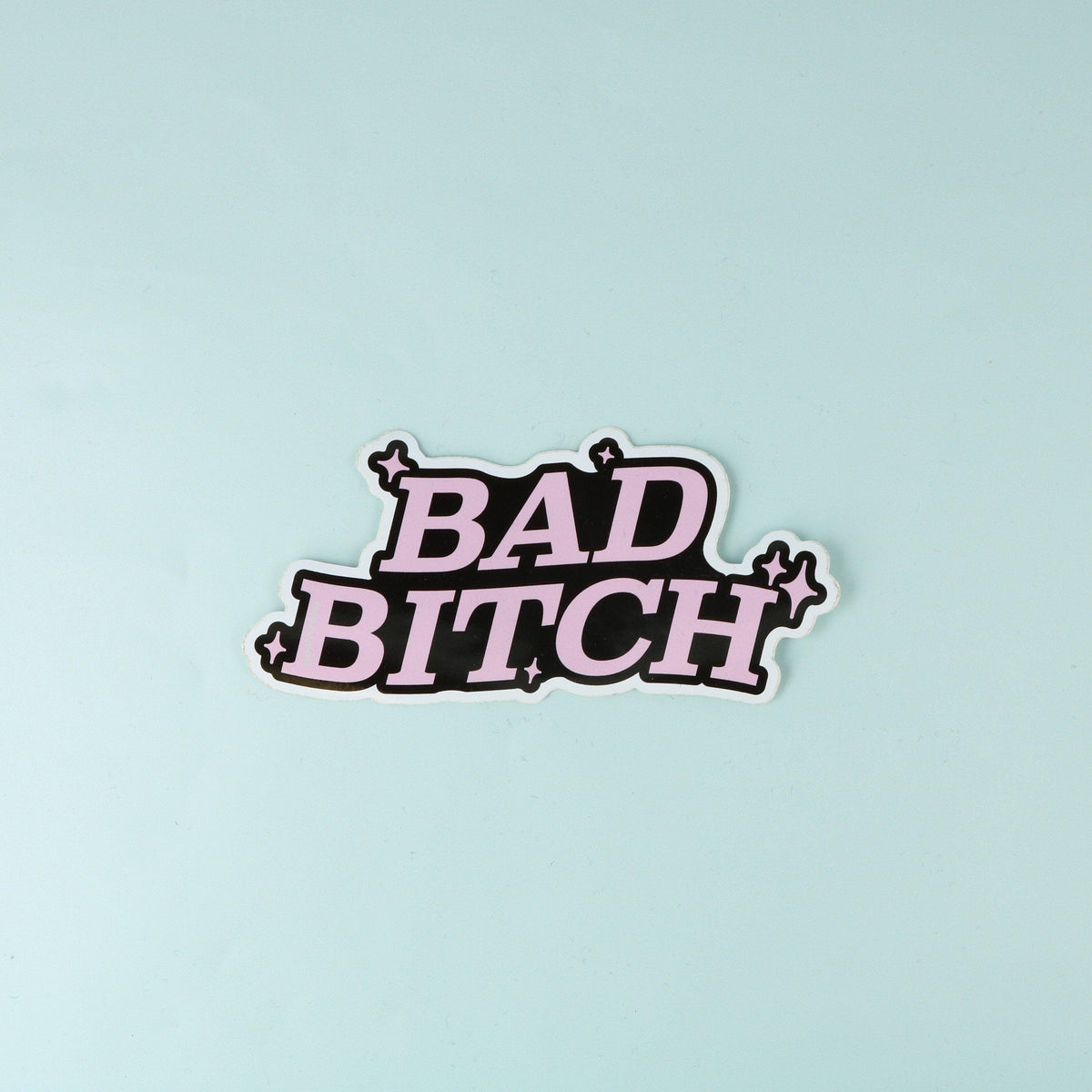 punkypins Bad Bitch Vinyl Sticker