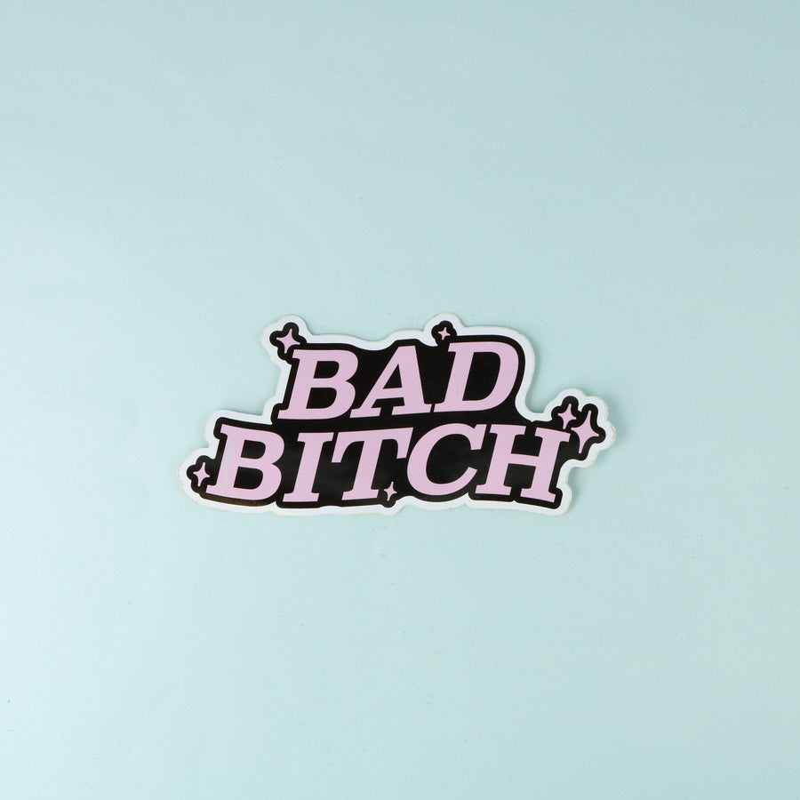 punkypins Bad Bitch Vinyl Sticker