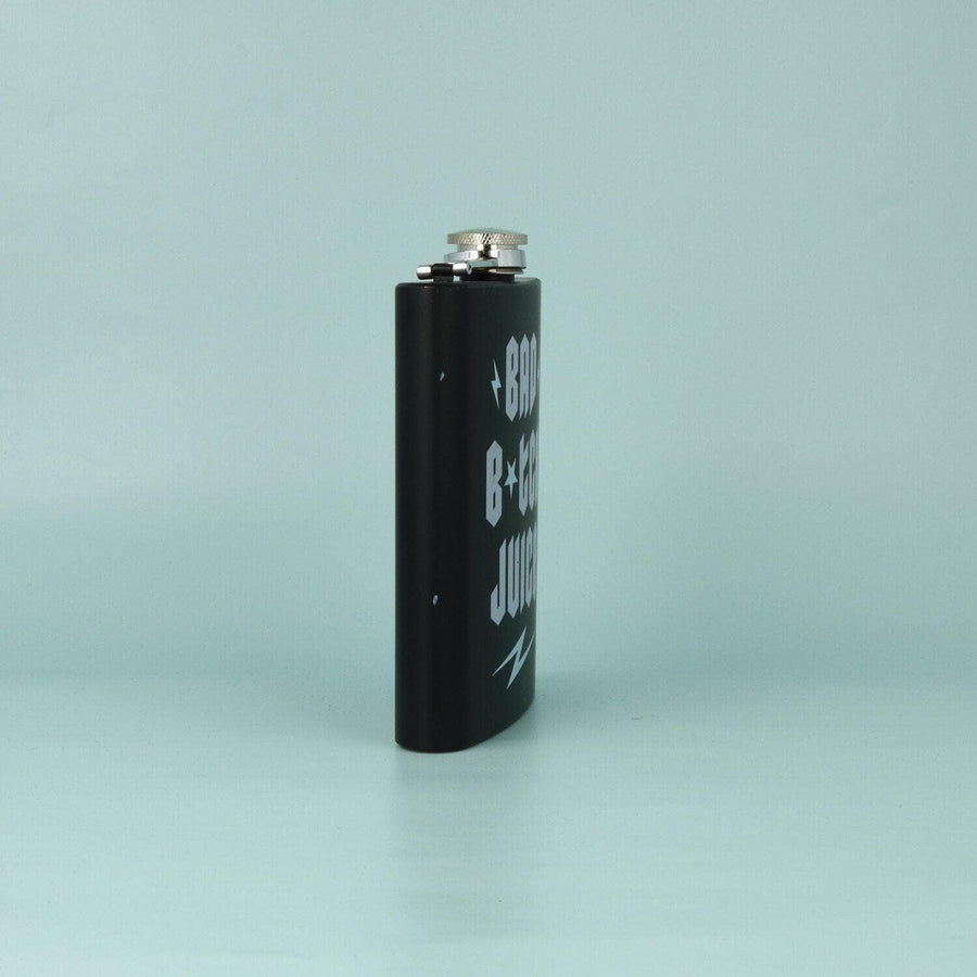 punkypins Black Bad B*tch Juice Hip Flask