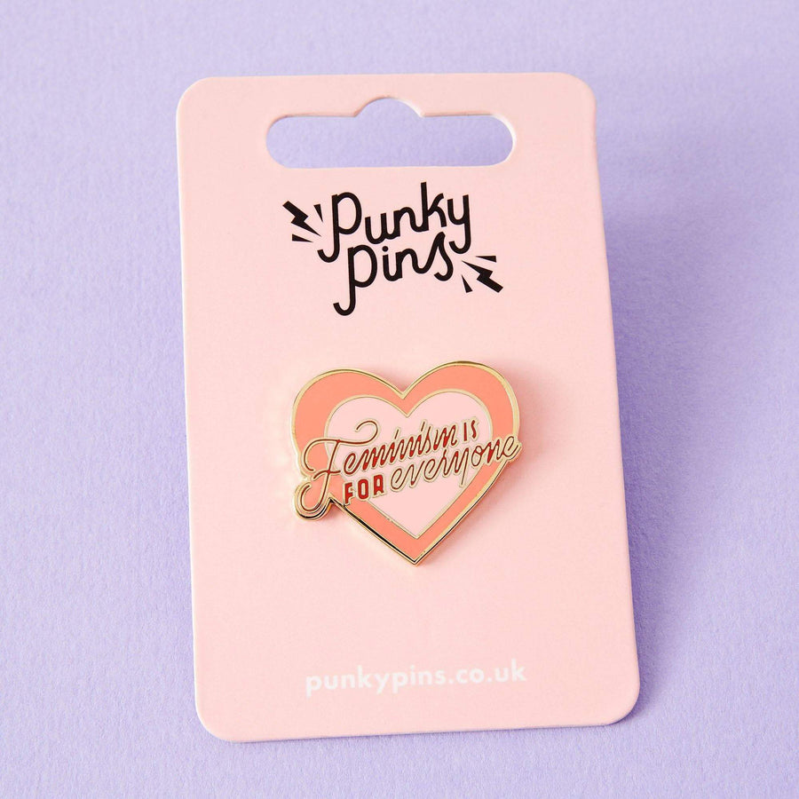 punkypins Feminism Is For Everyone Enamel Pin