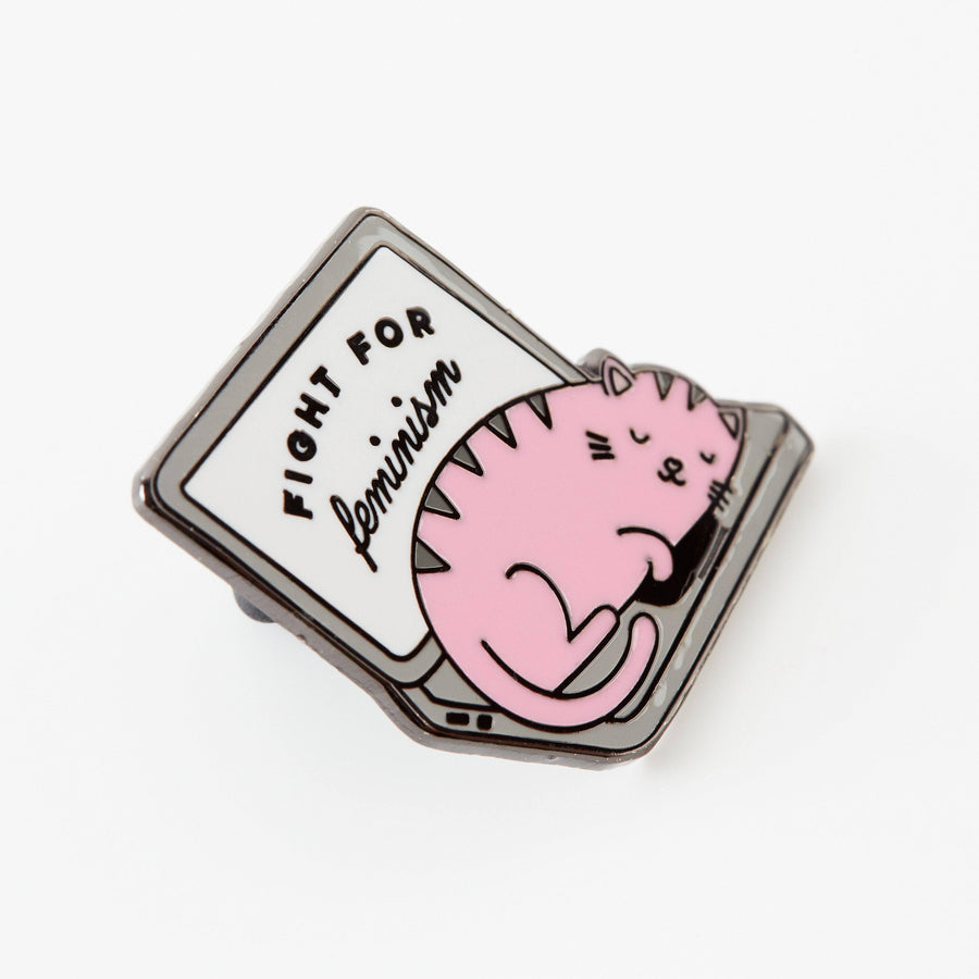 punkypins Fight For Feminism Enamel Pin