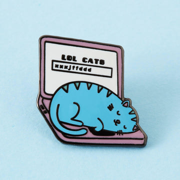 punkypins LOL Cats Laptop Enamel Pin