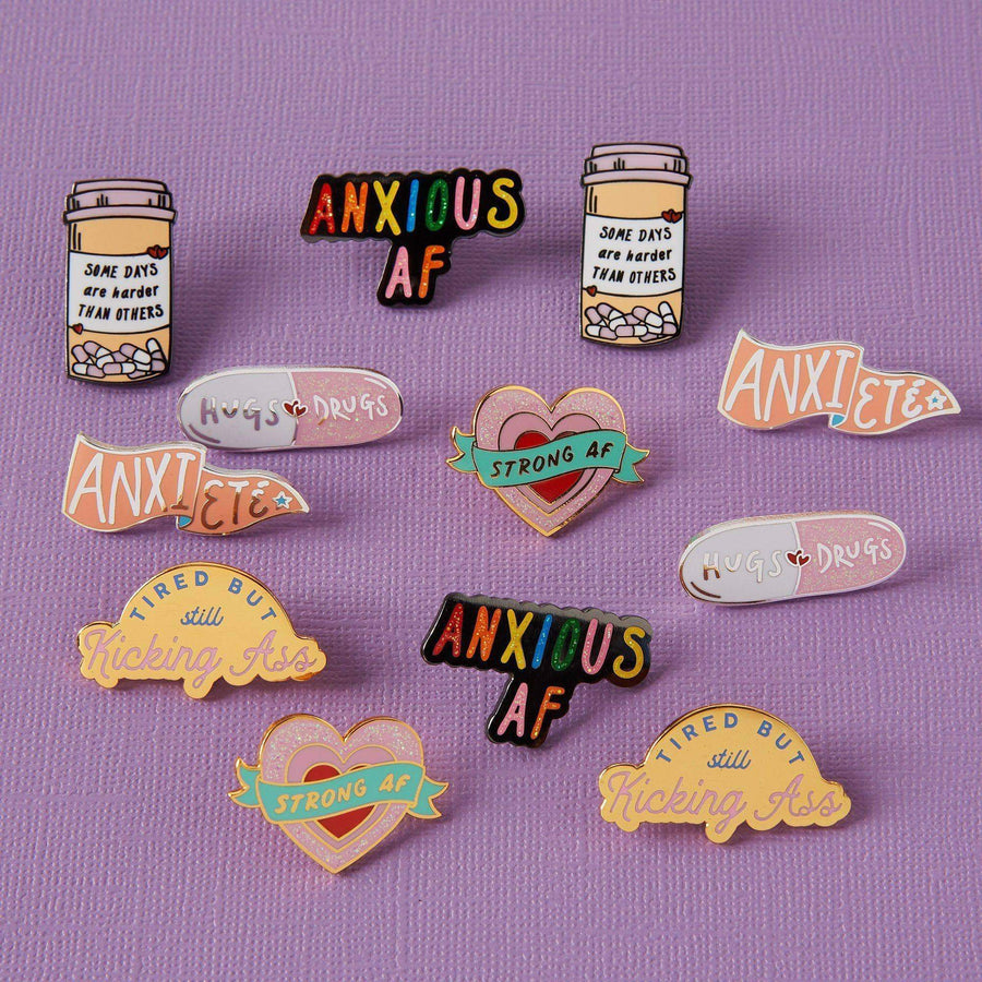 punkypins Made it Out of Bed Enamel Pin