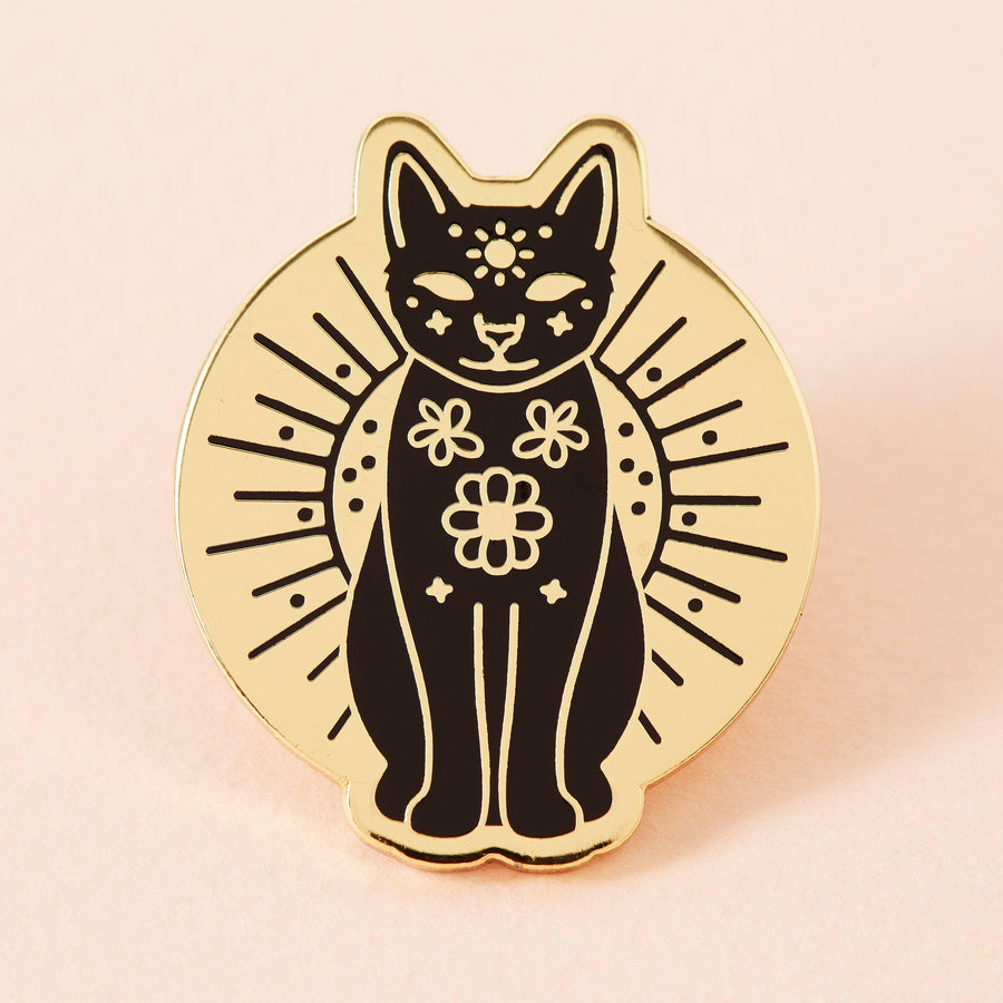 punkypins Mystic Mog Gold Plated Pin