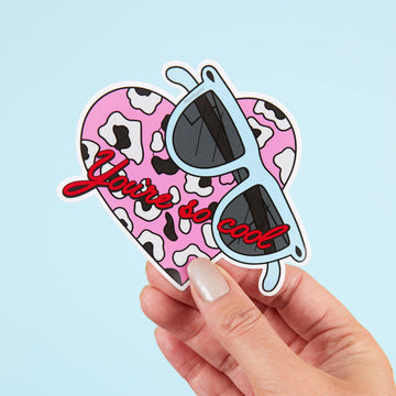 punkypins You`re So Cool Vinyl Laptop Sticker